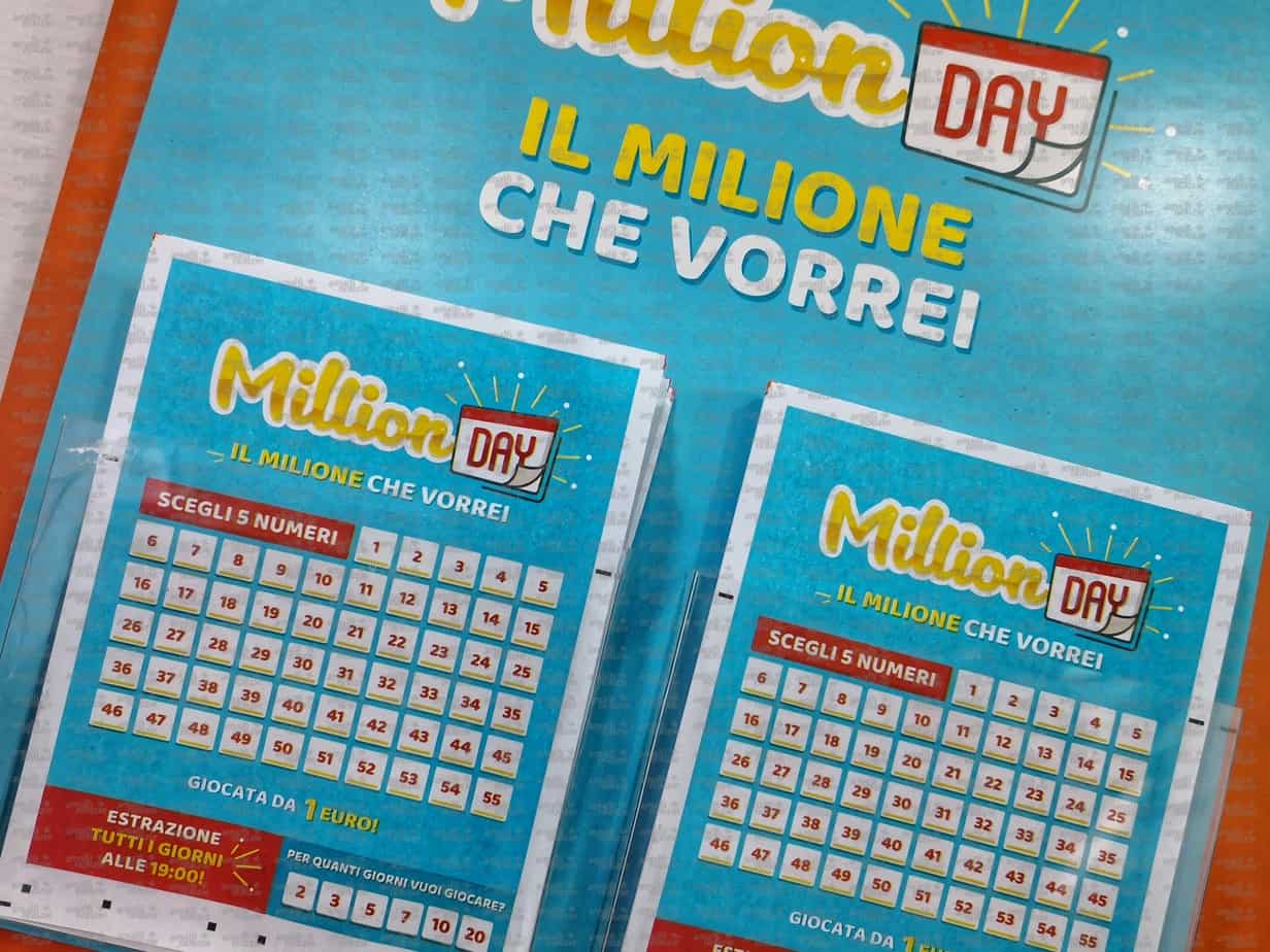 estrazione million day di oggi 25 giugno i numeri in diretta video