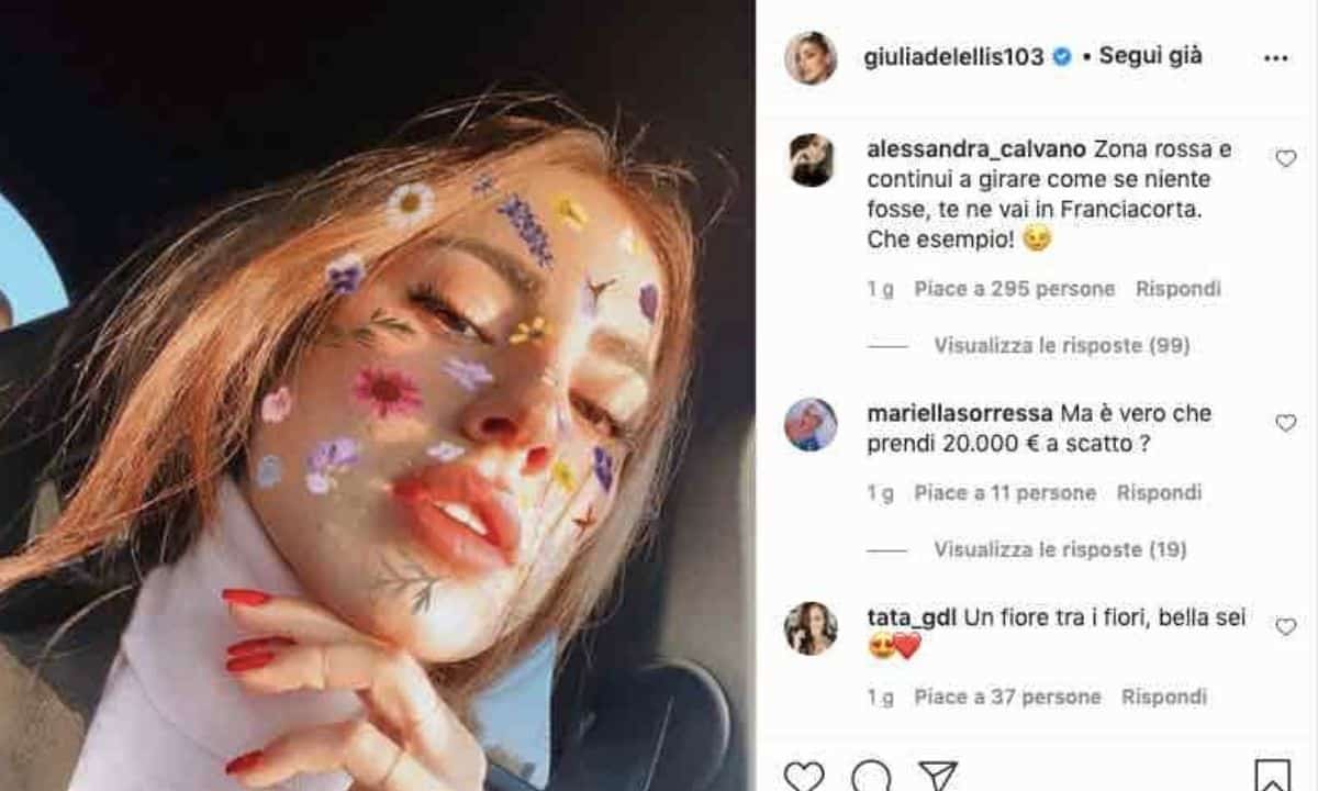 Giulia De Lellis social instagram web