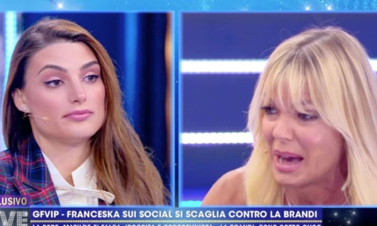 Franceska Pepe attacca Matilde Brandi lacrime confronto