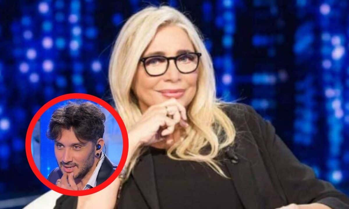 Mara Venier Fabrizio Moro Domenica In Imbarazzo