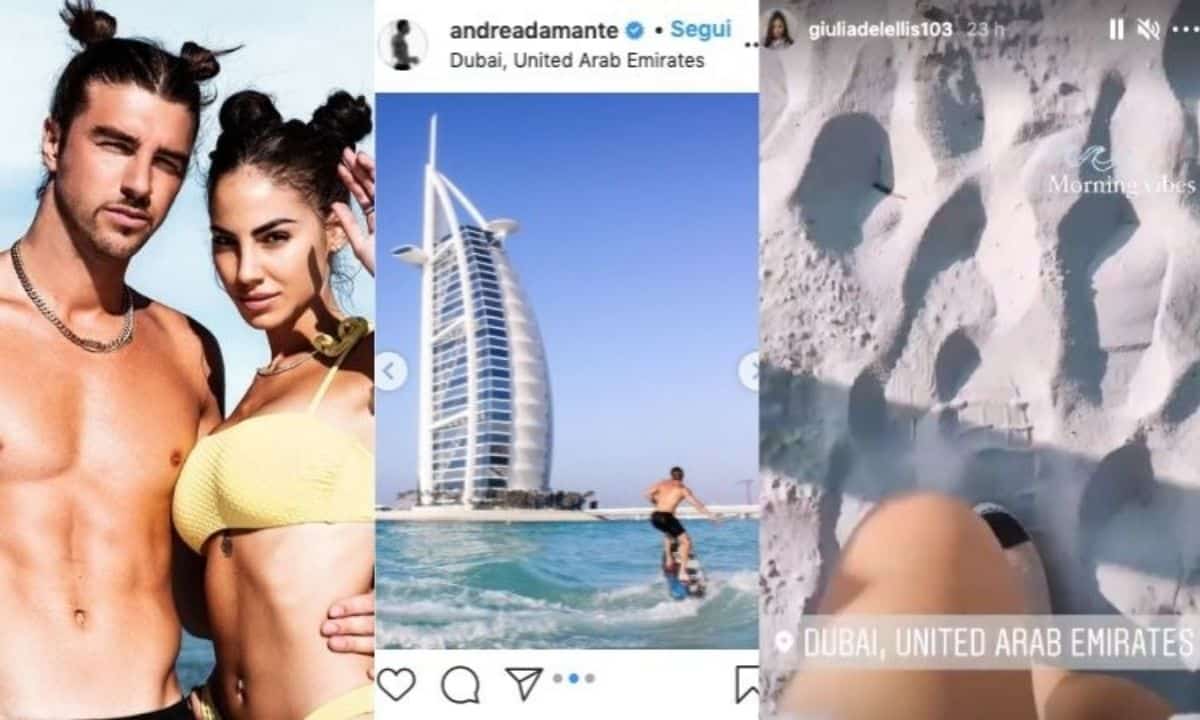 Giulia De Lellis Andrea Damante Dubai ritorno di fiamma