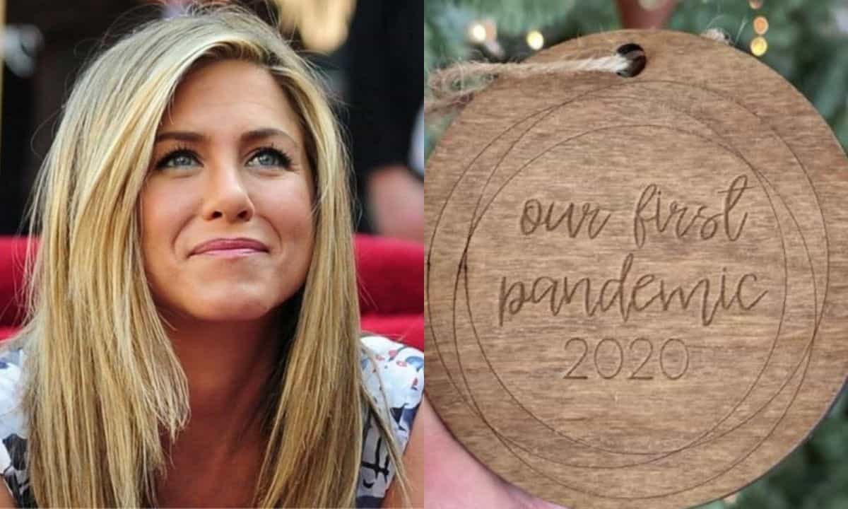 Jennifer Aniston bufera social addobbo natale covid