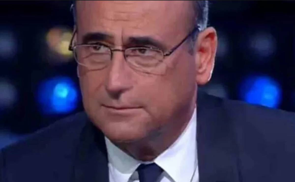 Carlo Conti si confessa in diretta: "Non ho più le forze per farlo"