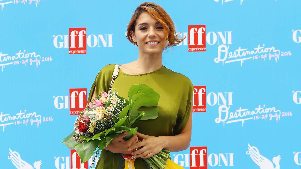 Cristiana Dell'Anna al Giffoni nel 2016 (Getty, Stefania M. D'Alessandro)