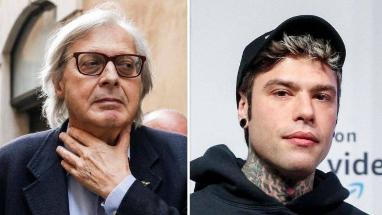 Vittorio Sgarbi e Fedez, è scontro (Virgilio Notizie)