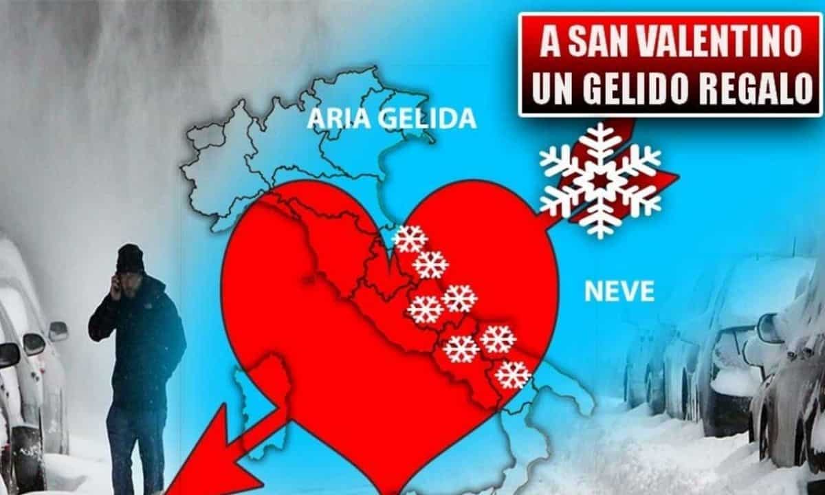 San Valentino meteo freddo