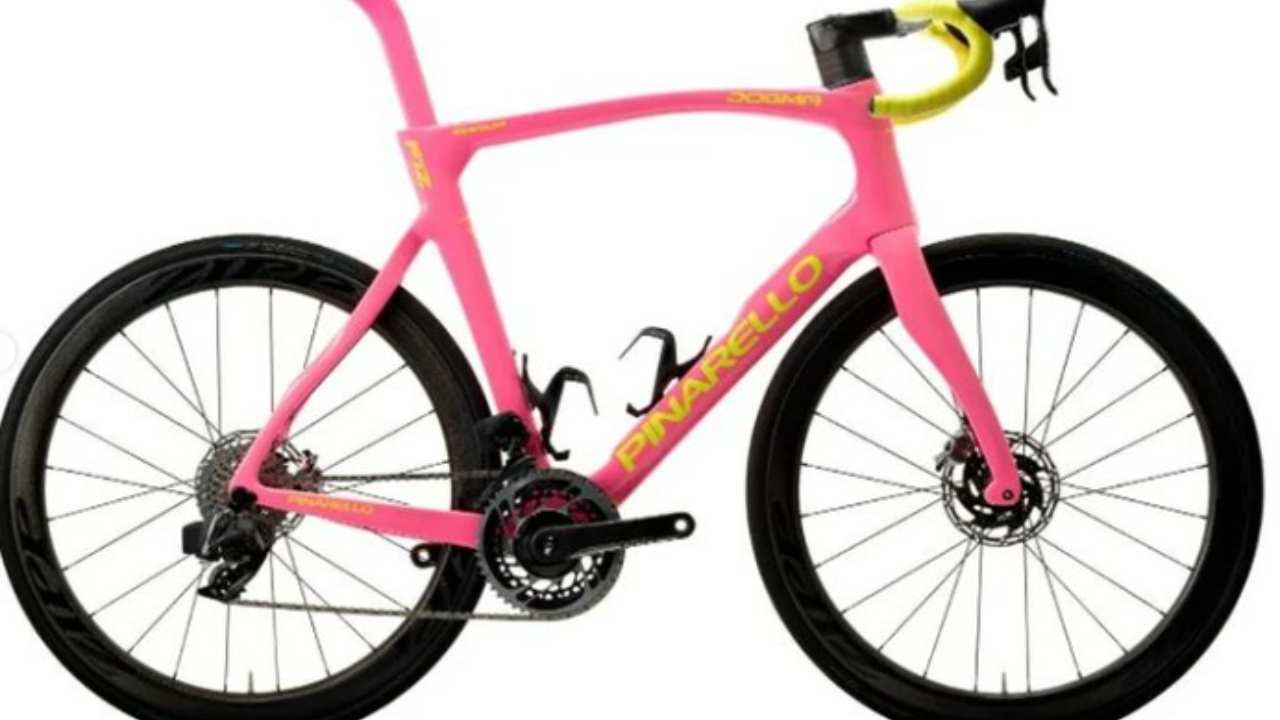 La bici rosa di Jovanotti