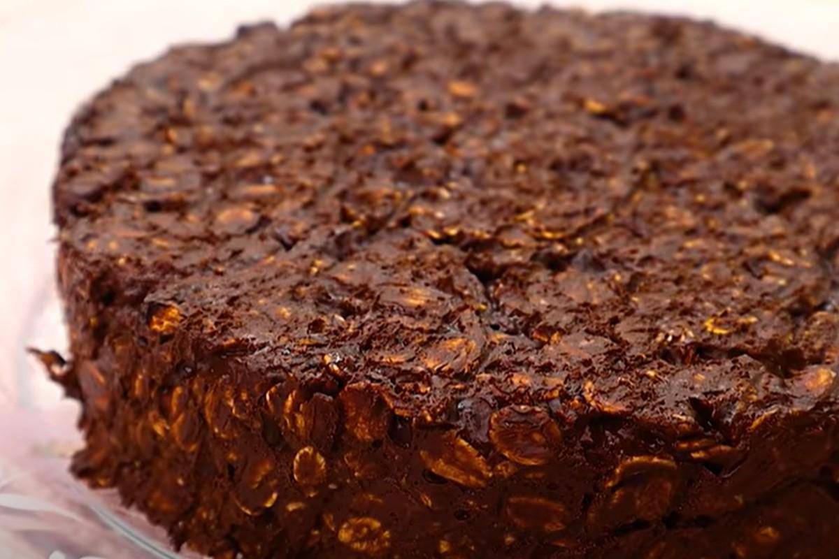 Torta al cioccolato super light: non c'è praticamente niente!