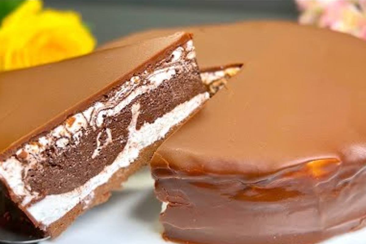 Torta fredda al cioccolato, una bontà da sogno super facile!